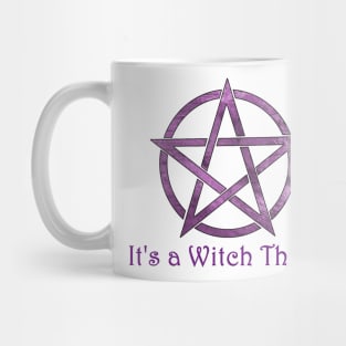 It's a Witch Thing Pentagram Mug